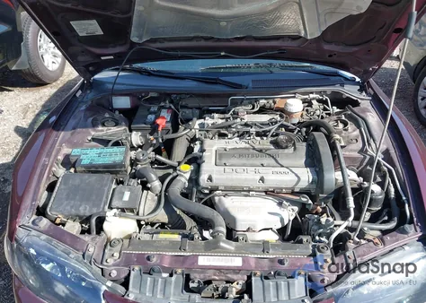 1997 Mitsubishi Eclipse Spyder Gst z USA, uszkodzony, nr VIN 4A3AX55F6VE144878